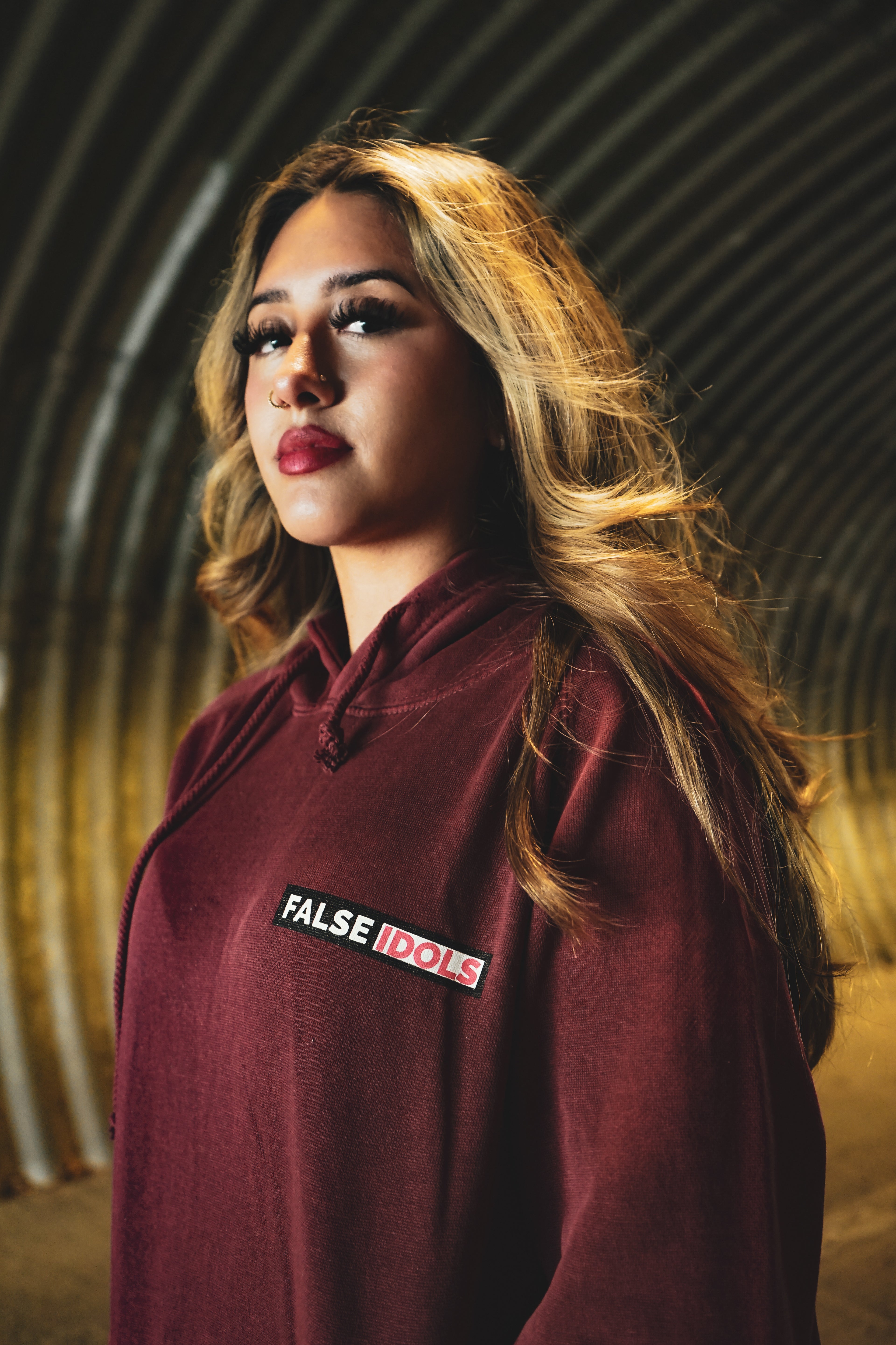 Vintage Burgundy Sweatshirt