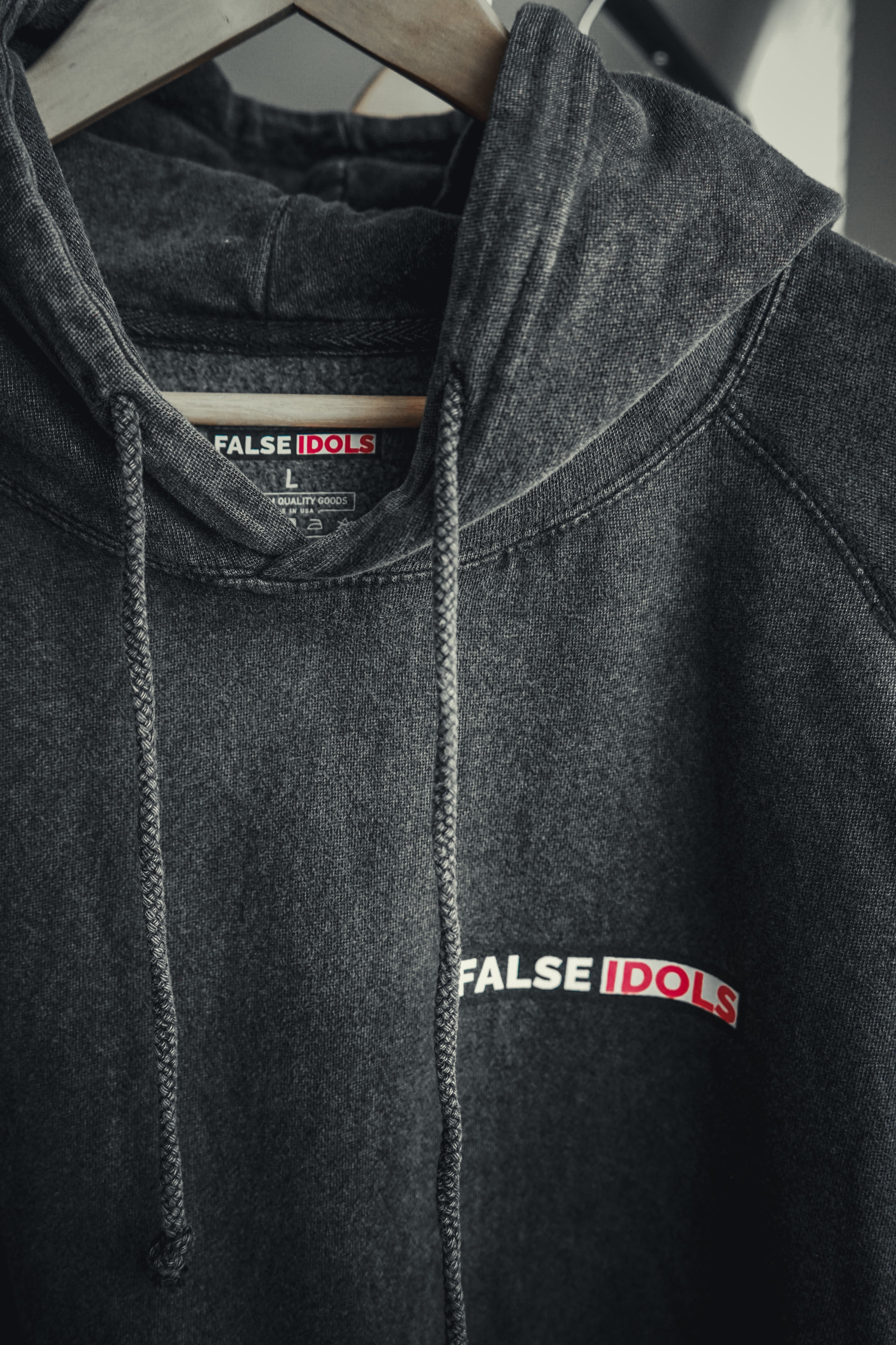 Vintage Black Hoodie