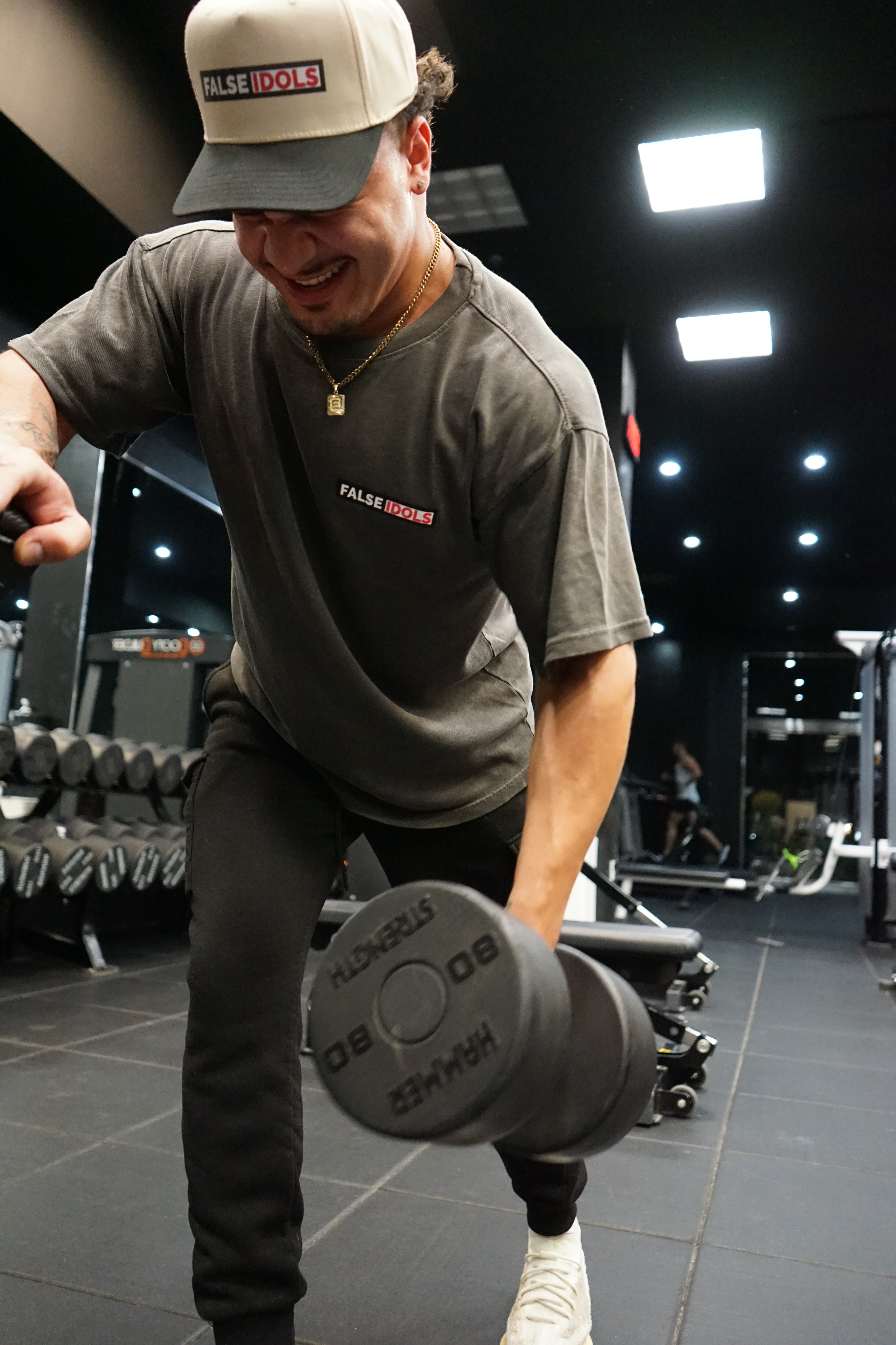 Oversized Mineral Black T-Shirt