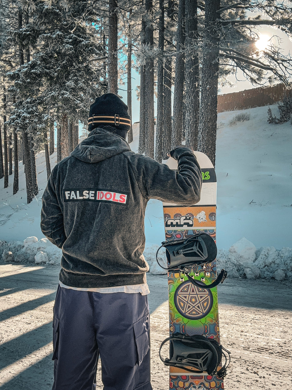 Vintage Black Hoodie